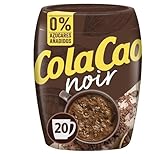 COLA CAO NOIR Schwarzer Kakao 50% Pulver, löslich und ohne Zuckerzusatz...
