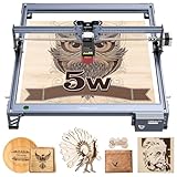 Creality 5W Lasergravurmaschine – Präziser DIY Lasergravierer für Holz,...