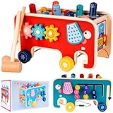 MalPlay Kinder Holzspielzeug Puzzle Montessori pädagogische Würfel...