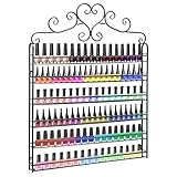FullBerg 6 Etagen Metall Nagellack Wandregal Wandregal Lippenstift Halter...