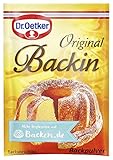 Dr. Oetker Original Backin, 1 x 3er Pack Backpulver, je Tüte 16 g, feines...