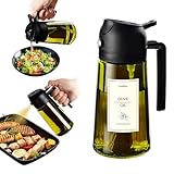 TrendPlain - 470ml Öl Sprühflasche - 2 in 1 Ölspender und Ölsprüher -...
