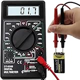 Retoo Digital Multimeter mit Ohmmeter, Amperemeter, Voltmeter für AC/DC...