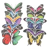 ORFOFE 20 Stück Teiliges Bunte Anti kollisions vogelschutz sticker für...