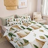 Bettwäsche Sets Weiß Mikrofaser Mit Reißverschluss - 240 X 220 cm + 2...