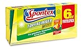 Spontex Topfreiniger Schwamm Anti-Fett 6er Pack, Reinigungsschwamm mit...