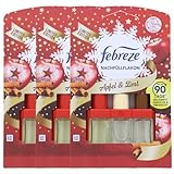 3 x Febreze Duftstecker Nachfüllflakon Apfel & Zimt je 20ml Bekämpft...