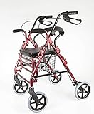 Antar AT51018 Aluminium Rollator mit Korb, 9400 g