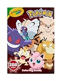 Crayola Pokémon Malbuch, 288 Seiten, Pokémon-Malvorlagen und Aufkleber,...