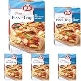 RUF veganer Pizza-Teig, Grundmischung für einen Hefe-Teig, Mischung für...
