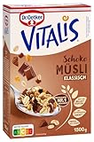 Dr. Oetker Vitalis Schoko Müsli klassisch: Großpackung Frühstücksmüsli...