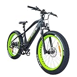 Highphoria E-Fatbike 26 Zoll Elektrofahrrad • E-Bike mit fetten Reifen...