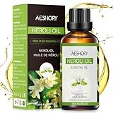 AESHORY Ätherisches Öl Neroliöl 50ML, Orangenblütenöl 100% Reine...