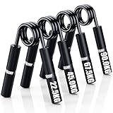 HORUMP Handtrainer Unterarmtrainer 4Pack or 6Pack 22.5-157.5KG Metall...