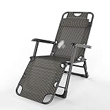 ZJHESXV ZR- Adjustable Sun Lounger Portable Folding Chair Adjustable...