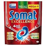 Somat Tabs Excellence Geschirrspüler Tabletten 48 St 4in1