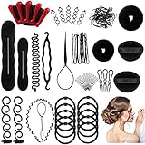 Haare Frisuren Hilfe Set 25 Pcs,Haar Zubehör styling set,Hair Styling...