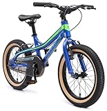 BIKESTAR Kinder Fahrrad Aluminium Mountainbike mit V-Bremse für Mädchen...