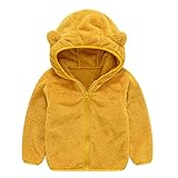 GZSRTT Baby Kleidung Mädchen 6-12 Monate,Lederjacke Für Mädchen Teddy...