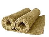 pemmiproducts Nagerteppich aus 100% Hanf, 120 x 50 cm, ca. 5 mm dick, 2er...