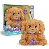 BABY PAWS Labradoodle, Interaktiver Plüschhund mit 15+ Lauten und...