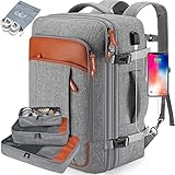 Lumesner Handgepäck-Rucksack, extra groß, 40 l, Flugzugelassen,...