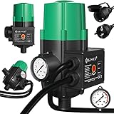 KESSER® Pumpensteuerung mit Baranzeige | mit Kabel | 10 bar Druckwächter...
