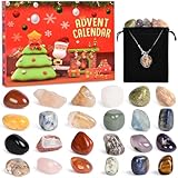 OSDUE Edelstein Adventskalender, Weihnachten Kristalle Kalender Countdown...