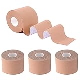 Clooflar Kinesiotapes,3 Rollen Kinesiologie Tape 5cm x 5m,Elastisches Profi...