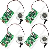 GRUUI 4 PCS 20MM Ultraschall-Nebelhersteller Fogger ZerstäUber ZerstäUber...