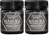 Settlers Manuka Honig MGO 100+ - produziert und abgefüllt in Neuseeland -...
