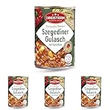 DREISTERN Szegediner Gulasch 400g I Mit Kartoffeln & Sauerkraut I...