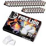 FIRE LION - 24 Anzündplatten, geschnitten in 32 oder 48 Würfel (max....