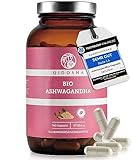 QIDOSHA® Bio Ashwagandha Kapseln, TESTSIEGER 08/23*, 1800 mg je...