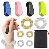 Leikedun 10 Stücke Massage Ring Sensorische Finger Rings Akupressur Ring...