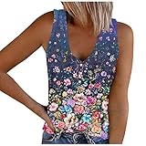 ANHATUIV Gestricktes Tanktop für Damen, UK-Weste, Tops, Damen,...