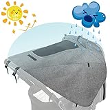 Selene Sonnensegel für Kinderwagen mit UV Schutz 50+ und Wasserdicht,...