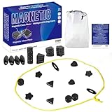 Magnetisches Schachspiel tragbar mit Magnet für Reisen und Camping. Mit 40...