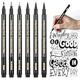 APOGO Kalligraphie Stift Handlettering Stifte Kaligraphiestifte set 6...