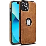 AIOVETEAB Hülle für iPhone 13 Mini Premium PU Leder Anti-Rutsch...