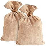 Asfrode 2er Jutesäcke, 100x60 cm Universal Groß Jutesack Winterschutz...