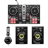 Hercules DJLearning Kit MK2 – All-in-One-Kit zum Erlernen des Mixens –...