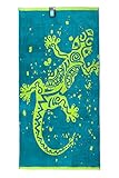 jilda-tex Strandtuch 90x180 cm Badetuch Strandlaken Handtuch 100% Baumwolle...