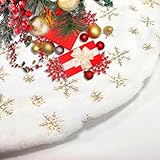 panemy Weihnachtsbaum Decke, Weihnachtsbaumdecke 90 cm Groß,...
