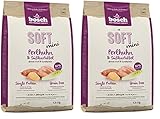 Bosch HPC Soft Mini Perlhuhn & Süßkartoffel | halbfeuchtes Hundefutter...