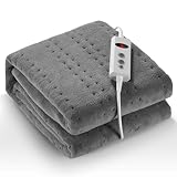 Wärmeunterbett 150 X 80 cm, Elektrisches Bettwärmer mit 10...