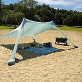 your GEAR Cameo Beach Shelter XXL - UPF 50+ Strandmuschel, 8 Personen...
