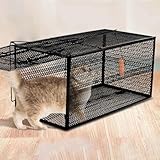 Käfig for Lebende Tiere, Katzenfalle for Streunende Katzen, Waschbärfalle...
