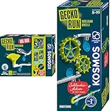 KOSMOS Gecko Run Bundle Big Box & Erweiterung Wheels Erweiterbare Kugelbahn...