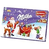 Milka Adventskalender mit gefüllten Schokofiguren aus...